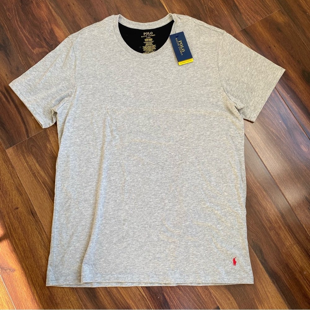 Polo Ralph Lauren Cotton Modal Short Sleeve T Shirt Gray Men’s Large